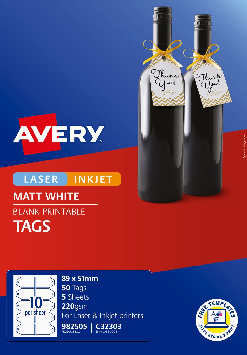 Gift Tags 982505 Avery Australia