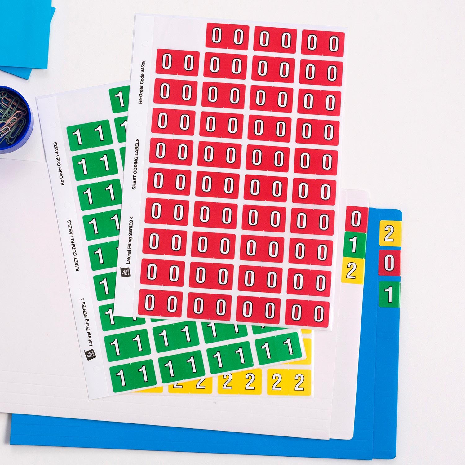 2 Side Tab Colour Coding Labels | 44530 | Avery Australia