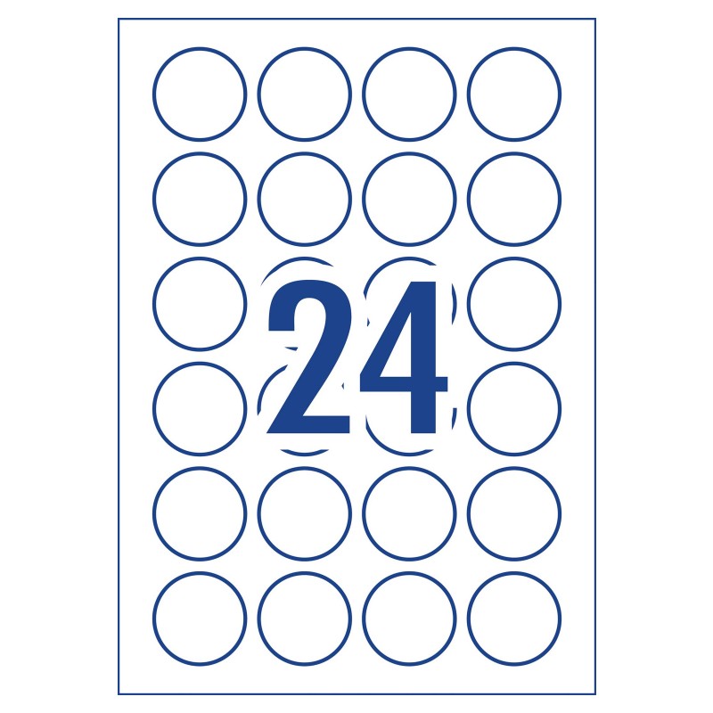 Word Template for Avery L7129 | Avery