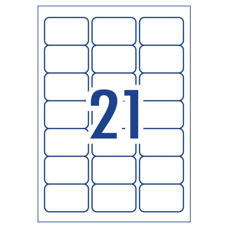 Word Template for Avery L7160 | Avery