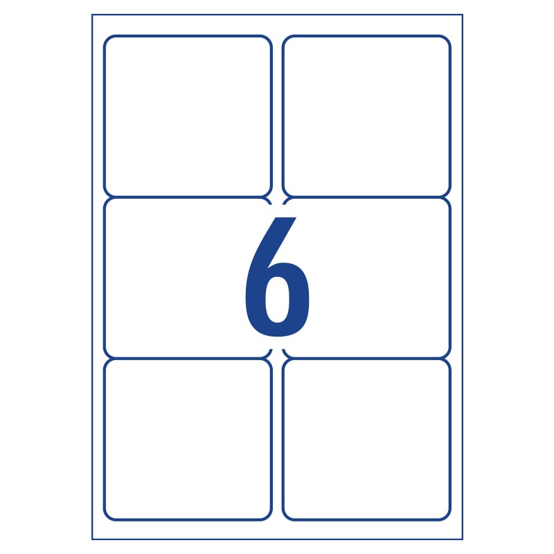 Word Template for Avery L7166 | Avery