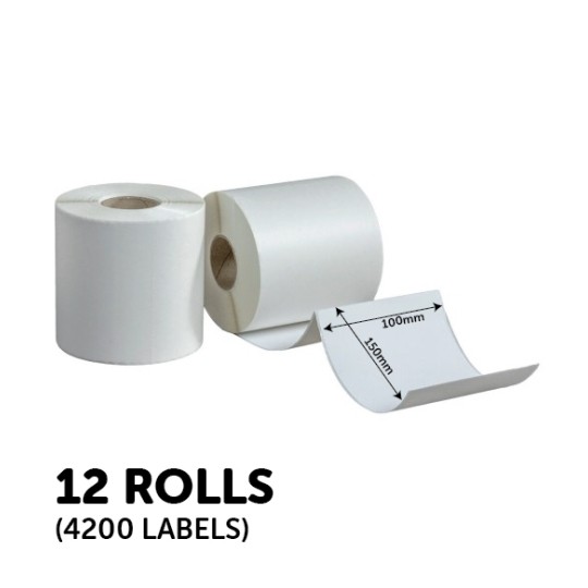 937608 12 Rolls 4000 Labels