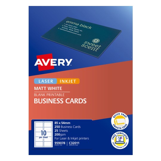 Matt Finish Business Cards 959078