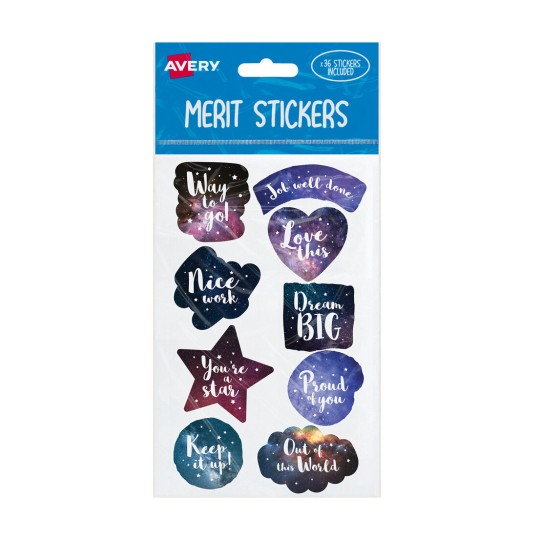 Merit Stickers 698003