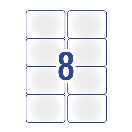 Frosted Clear Shipping Labels 936004 99.1 x 67.7 mm