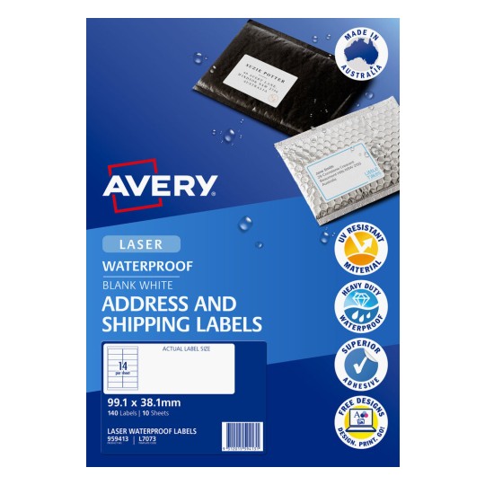 Waterproof Address Labels 959413