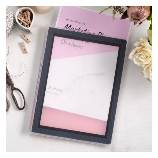 Black Flexi-View Binder | 15767 | Avery Australia