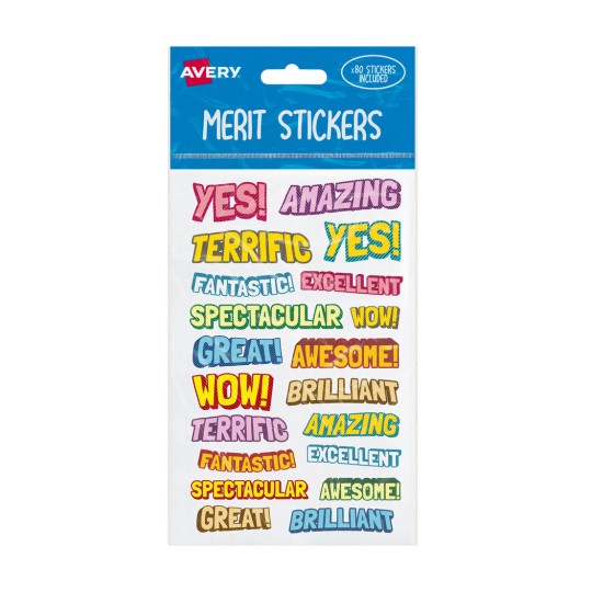 Merit Stickers 698001