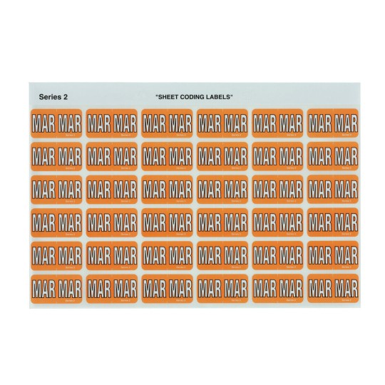 Mar Side Tab Coding Labels 43403