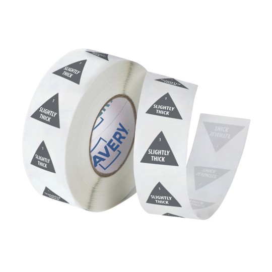 'Slightly Thick' Food Consistency Label 937382