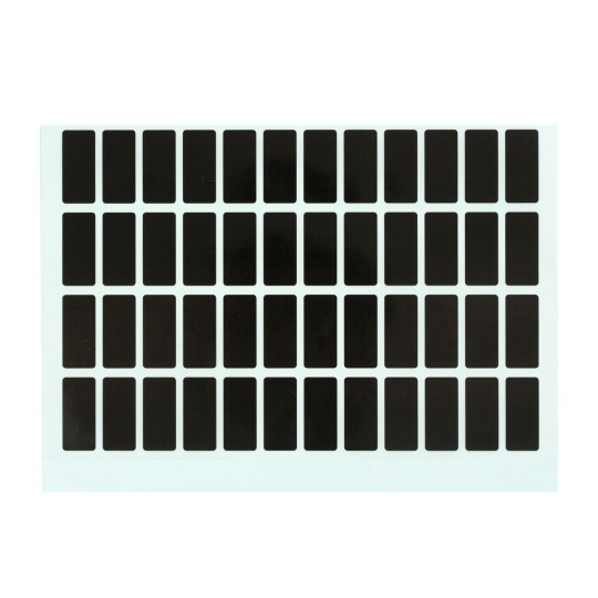 Black Colour Coding Labels 44540