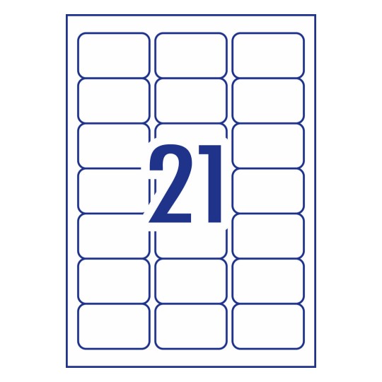 Avery Waterproof Labels 959427 63.5 x 38.1 mm