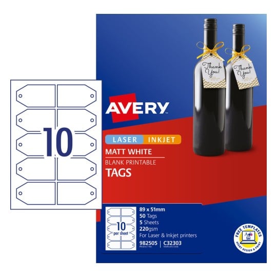 Gift Tags 982505 Content: 50 Tags / 5 Sheets