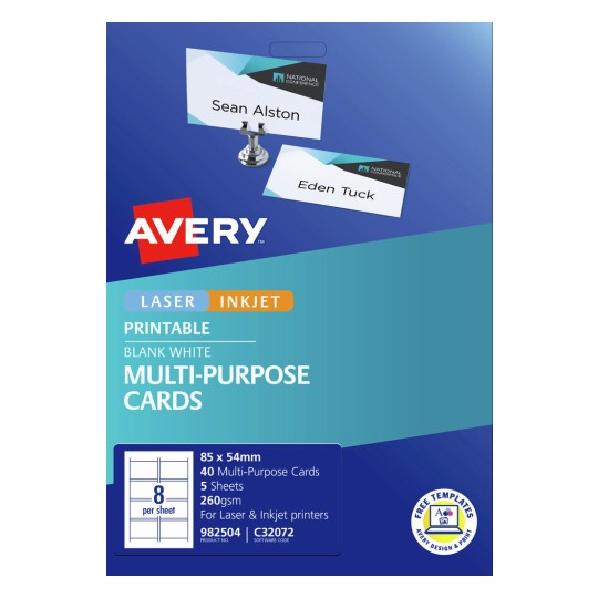 Multi-Purpose Cards 982504