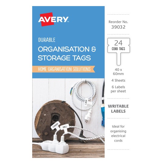 Cable Amp Cord Labels Tags And Markers Avery Australia