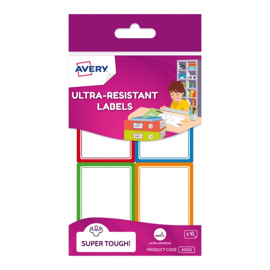 Kids Ultra-Resistant Labels 41502