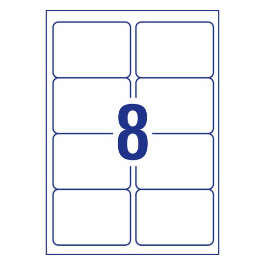 White Heavy Duty Labels 959215 99.1 x 67.7 mm