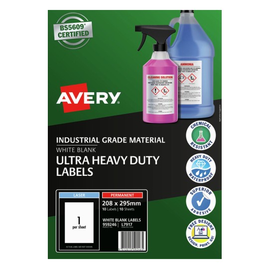 Ultra Heavy Duty Labels 959246