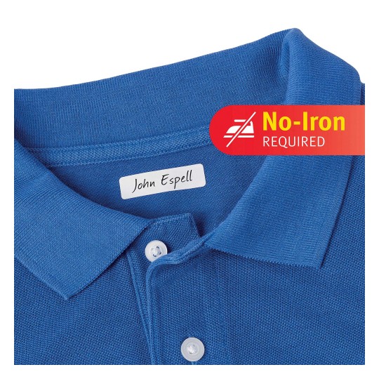 No-Iron Fabric Labels | 40720 | Avery Australia