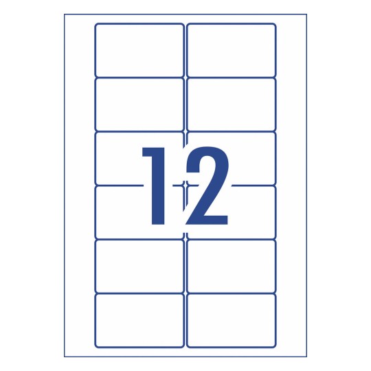 Permanent Multi-purpose Labels 959023 76.2 x 46.4 mm