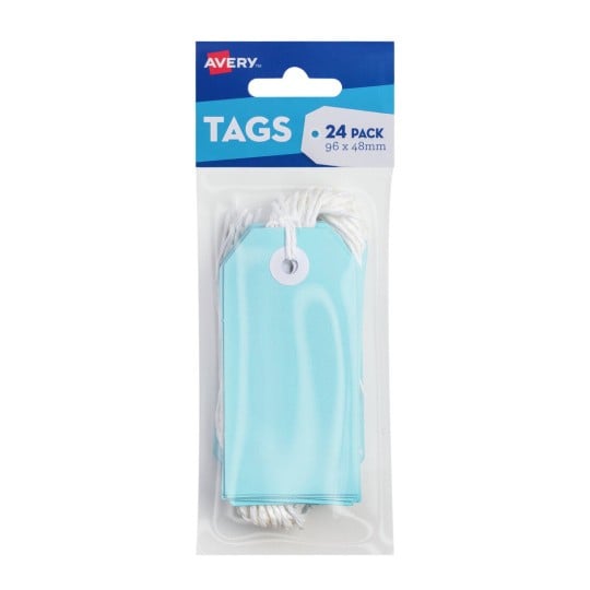 Blue Tags with String 13202