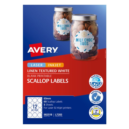 Scallop Labels 982518