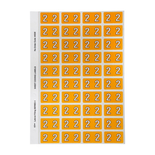 2 Side Tab Colour Coding Labels | 44530 | Avery Australia