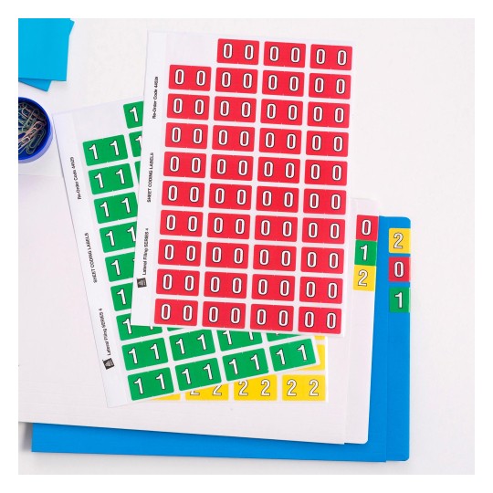 Alpha Side Tab Colour Coding Labels Kit | 44538 | Avery Australia