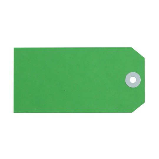 Green Shipping Tags, Size 5 15130