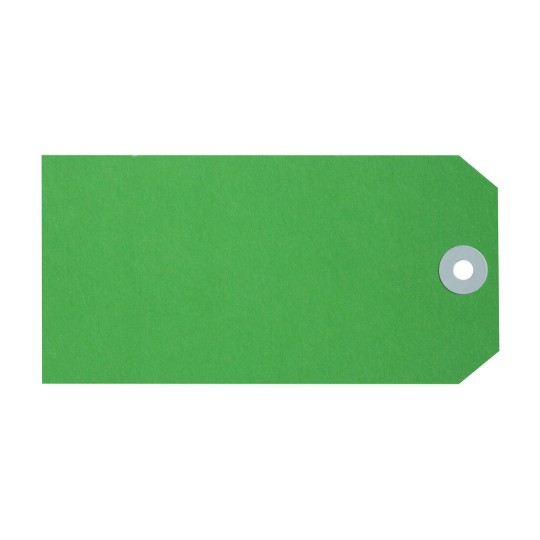 Green Shipping Tags, Size 6 16130