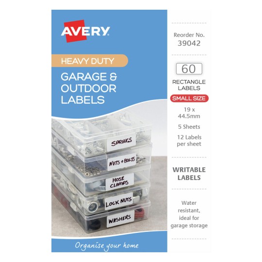 Garage & Outdoor Labels 39042