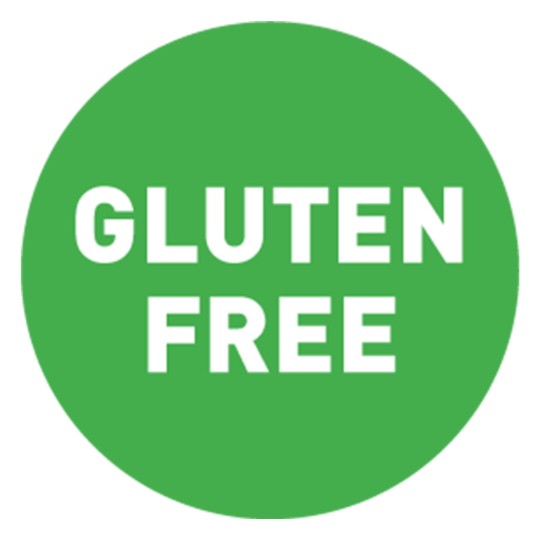 'Gluten Free' Allergy Label 937398 Ø 24 mm