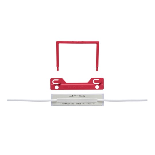 Red Tubeclip Fastener 3 Piece Set 44005R