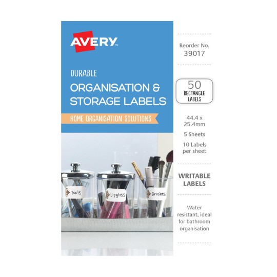 Durable Storage Labels 39017