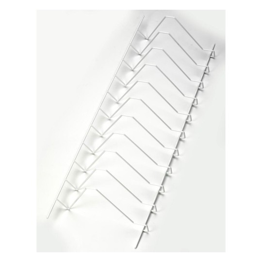 White File Rack 40454