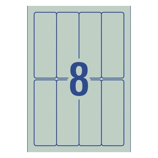 Mint Green Coloured Labels 393020 94 x 32 mm
