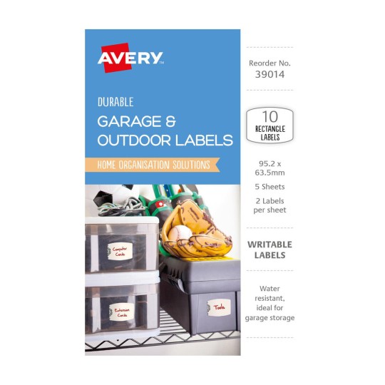 Durable Outdoor Labels 39014