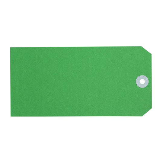 Green Shipping Tags, Size 8 18130