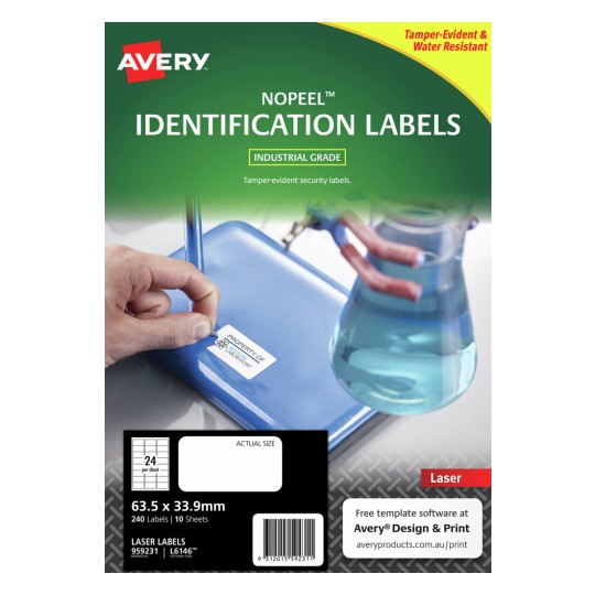 NoPeel Labels 959231