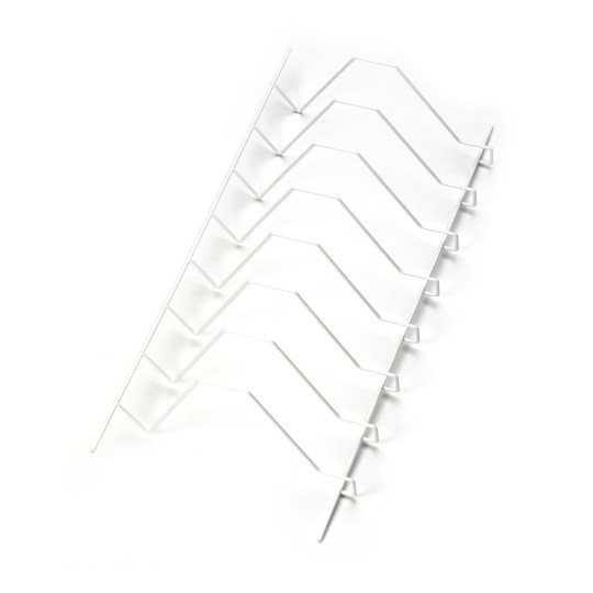 White File Rack 40452