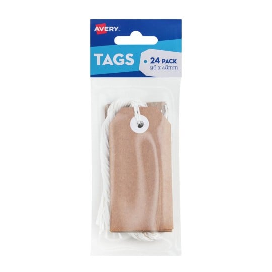 Kraft Brown Tags with String 13200