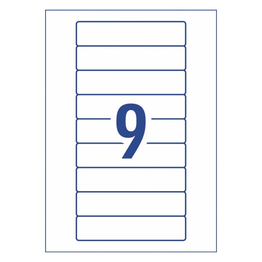 Permanent Multi-purpose Labels 959034 133 x 29.6 mm