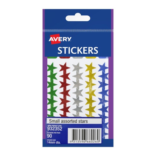 Assorted Star Stickers 932352