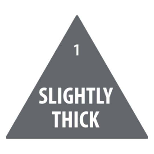 'Slightly Thick' Food Consistency Label 937382 25 x 25 mm