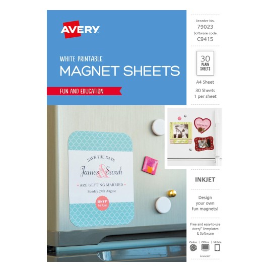 Fridge Magnets | Magnet Labels | Avery Australia
