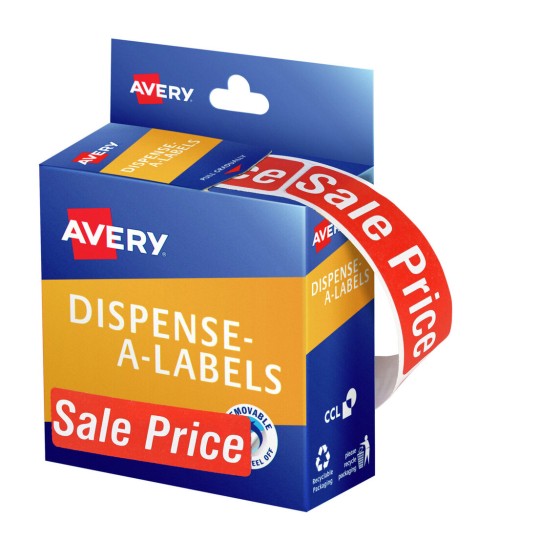 Sale Price Dispenser Labels 937318