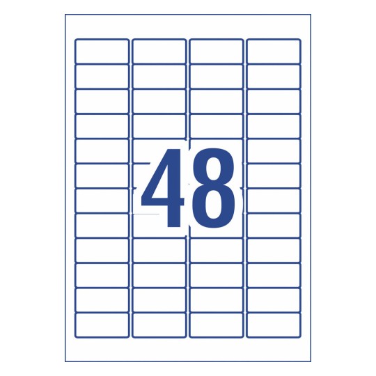 Heavy Duty Removable Labels 959205 45.7 x 21.2 mm