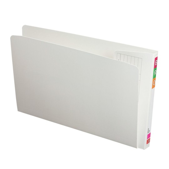 White Fullvue Shelf Lateral File, 50mm Gusset 165707