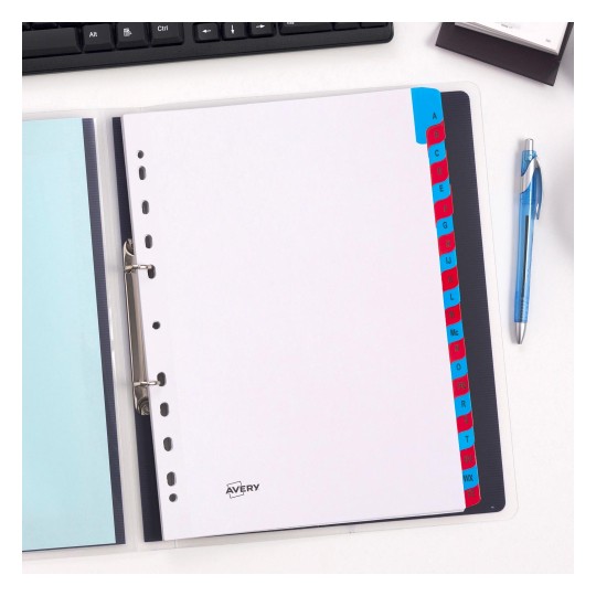 Pre Printed Dividers Red Blue A Z Tabs 85742 Avery Australia