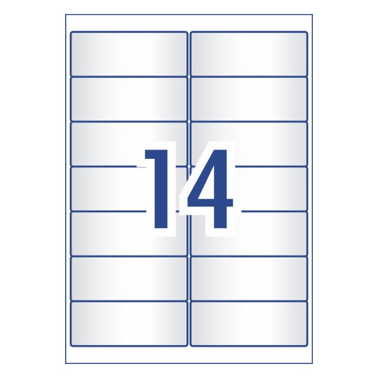 Crystal Clear Address Labels 959051 99.1 x 38.1 mm